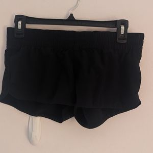 Women's small black volcom active shorts